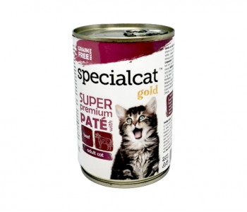 Пастет Special Cat Gold Beef 400 г - говеждо Пастет Special Cat Gold Beef 400 г - говеждо